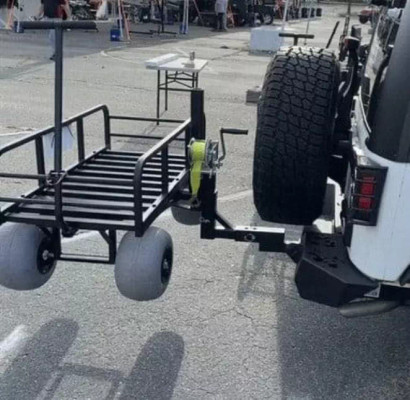 Great Day Hitch-N-Go Cart w/ Beach Tires (HNGC-350 BT)
