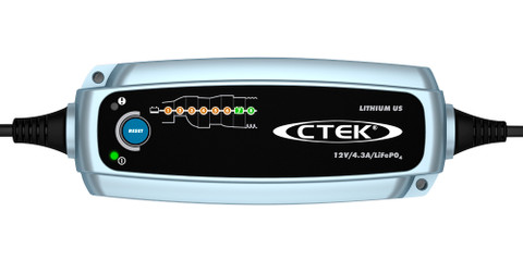 CTEK Lithium US 12V 4.3A LiFePO4 Battery Charger (56-926)