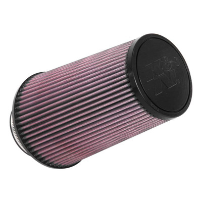 K&N Filters Universal Clamp-On Air Filter - 3-1/2"FLG, 6"B, 4-1/2"T, 9"H (KNNRU-3690)