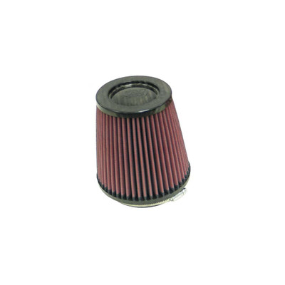 K&N Filters Universal Air Filter - 4" FLG x 5-3/8" B x 4" T x 5-1/2" H - Carbon Fiber Top (KNNRP-4660)