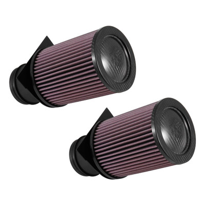 K&N Filters Air Filters for Audi R8 V10 5.2L F/I - 2 per Box (KNNE-0658)
