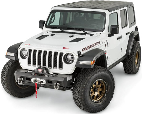 WARN Elite Stubby Front Bumper for Jeep JL & JT Wrangler (101325)