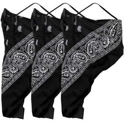 ATV Tek Bandana Dust Mask Black Universal/X-Large (BDMBLK)