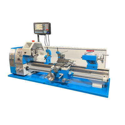 Weiss Metal Lathe 10" x 30" Benchtop Brushless Motor Lathe with 5" 3-Jaw Chuck and D80 2-Axis DRO - 50-2000 RPM - 1.5HP (WBL250FX750-D80)