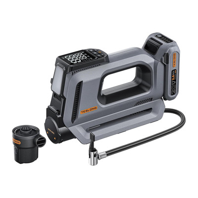 Teslong Portable Tire Inflator w/ 20V 2.0 Ah Battery (AC-W01)