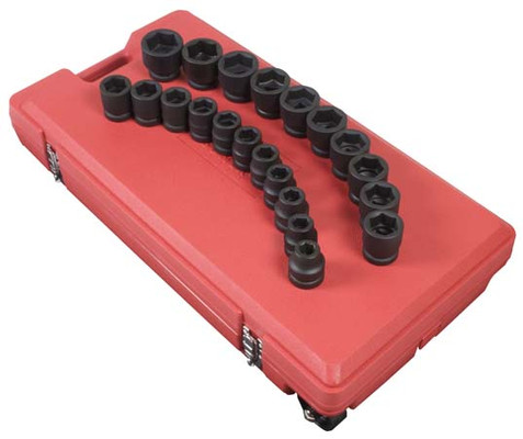 Sunex 21 Pc. SAE Impact Socket Set | JB Tools