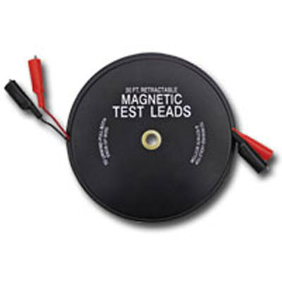 Lang Tools Magn. Retract. Test Leads - 2 Leads x 30' (1138) | JB Tools