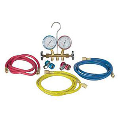 Robinair R134a Brass Manifold Kit (48134A) | JB Tools