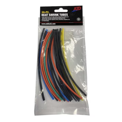 ATD Tools 39302 1/8 Heat Shrink Tube, 20Pc