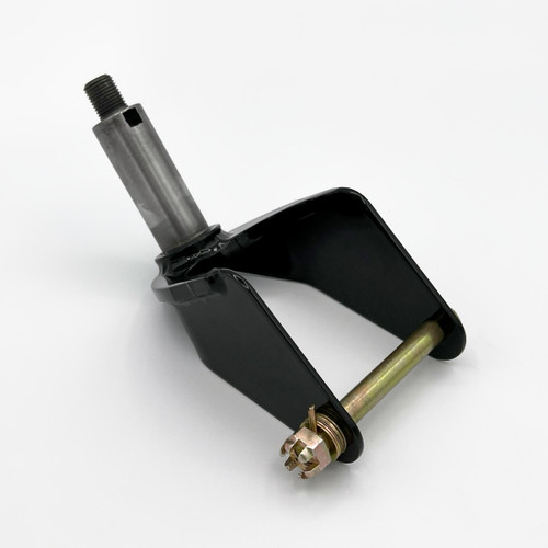 Gloss black powder coated