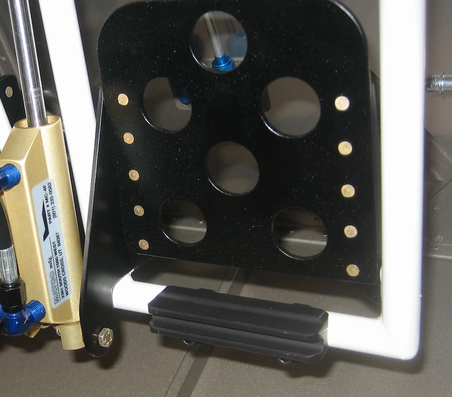 Rudder Pedal Extensions for Vans RV Aircraft RV-4, RV-6, RV-7, RV-9, RV-10