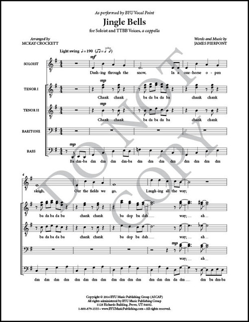 Letra Jingle Bells, PDF, Vocal Music