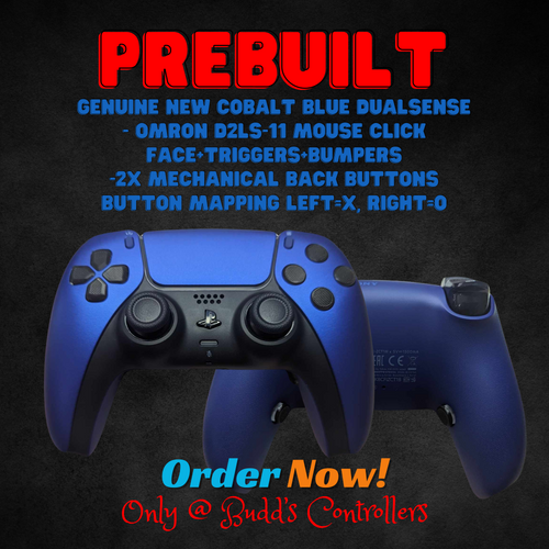 Prebuilt Cobalt Blue PS5 Controller
