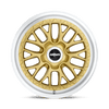 Rotiform LSR MATTE GOLD MACHINED Alloy Wheel - 18X8.5 - 5X112 - CB: 66.56 - ET35