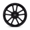 Rotiform BTL MATTE BLACK WITH BLACK CAP AND INSIDE SPOKE DETAILS Alloy Wheel - 21X9 - 5X120 - CB: 74.1 - ET15