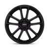 Rotiform BTL MATTE BLACK WITH BLACK CAP AND INSIDE SPOKE DETAILS Alloy Wheel - 21X9.5 - 5X130 - CB: 71.5 - ET55