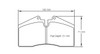 Pagid S1204 RST 3 Brake Pads - S1204T03001