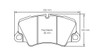 Pagid S4580 RSL 1 Front Brake Pads for Ferrari 458 / 488 / F8 - S4580L01001