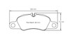 Pagid S8074 RSL 1 Front Brake Pads for Porsche 718 / 991 / 992 / 997 - S8074L01001