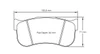 Pagid S8101 RST 2E Brake Pads - S8101T2E001