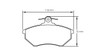 Pagid S1744 RSH 29E Brake Pads - S1744H29E01