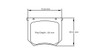 Pagid S8032 RSH 3 Brake Pads - S8032H03001