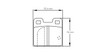 Pagid S4122 RSH 29E Brake Pads - S4122H29E01