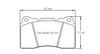 Pagid S2487 RST 3 Brake Pads - S2487T03001