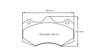 Pagid S4346 RST 3 Front Brake Pads for McLaren 570S - S4346T03001