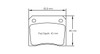 Pagid S8041 RSH 29E Brake Pads - S8041H29E01