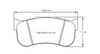 Pagid S8101 RST 1 Brake Pads - S8101T01001