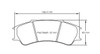 Pagid S4923 RSL 1 Brake Pads - S4923L01001