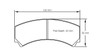 Pagid S8237 RST 3 Brake Pads - S8237T03001