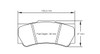 Pagid S8078 RS 42 Brake Pads - E8078R4201