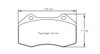 Pagid S8023 RSL 1 Brake Pads - S8023L01001
