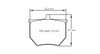 Pagid S8040 RSH 42 Brake Pads - S8040H42001