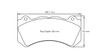 Pagid S8081 RSL 1 Brake Pads - S8081L01001