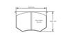 Pagid S4508 RSH 29E Brake Pads - S4508H29E01
