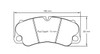 Pagid S4927 RSC 2 Brake Pads - S4927C02001