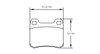 Pagid S1151 RSH 42 Brake Pads - S1151H42001