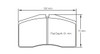 Pagid S1842 RSL 29 Brake Pads - E184229010