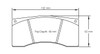 Pagid S1674 RST 1 Brake Pads - S1674T01001