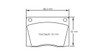 Pagid S8042 RSH 42 Brake Pads - S8042H42001