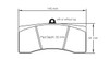 Pagid S1896 RSL 29 Brake Pads - E189629010