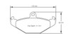 Pagid S1682 RS 42 Rear Brake Pads for Lotus Exige / Speedster 2.2i 16V - E168242010