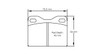 Pagid S4623 RSH 42 Brake Pads - S4623H42001