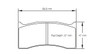 Pagid S8000 RS 42 Brake Pads - E8000R4201