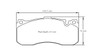 Pagid S8084 RSL 29 Front Brake Pads for BMW 135i E82 / 3 Series E90 - E8084R2901