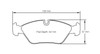 Pagid S1144 RS 42 Front Brake Pads for BMW M3 E30 - E114442010