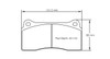 Pagid S1287 RSC 1 Brake Pads - S1287C01001